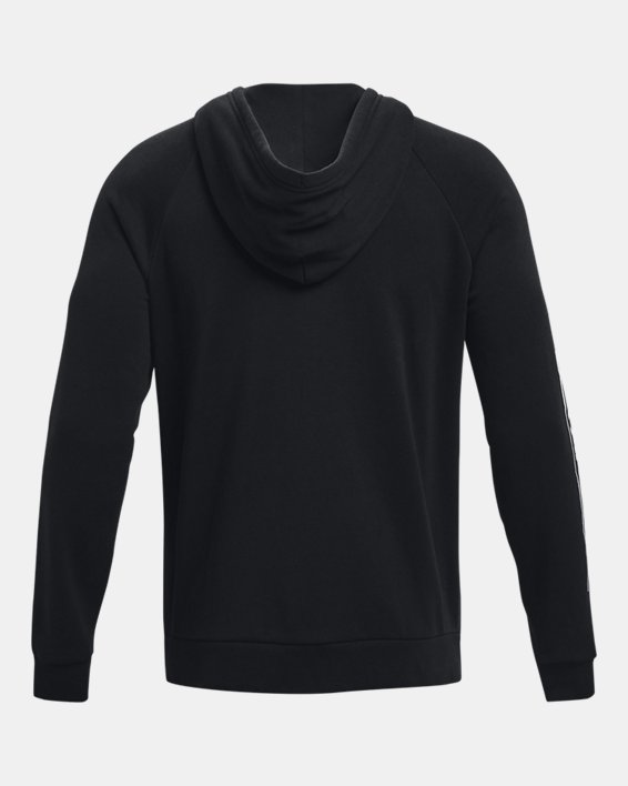 เสื้อฮู้ด UA Rival Fleece Chroma Full-Zip สำหรับผู้ชาย, Black, pdpMainDesktop image number 5